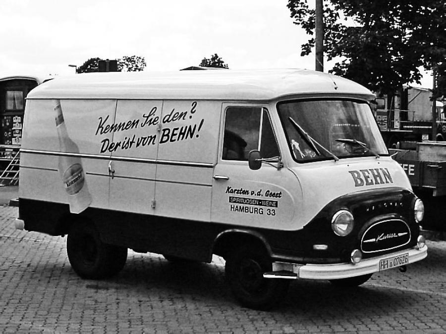  Hanomag Kurier Kastenwagen 1958 года  (фото 1 из 1)